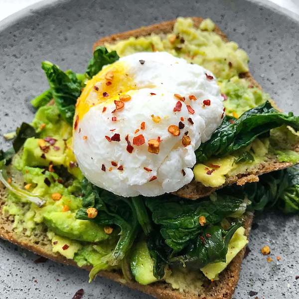 Poached Eggs. A few easy steps