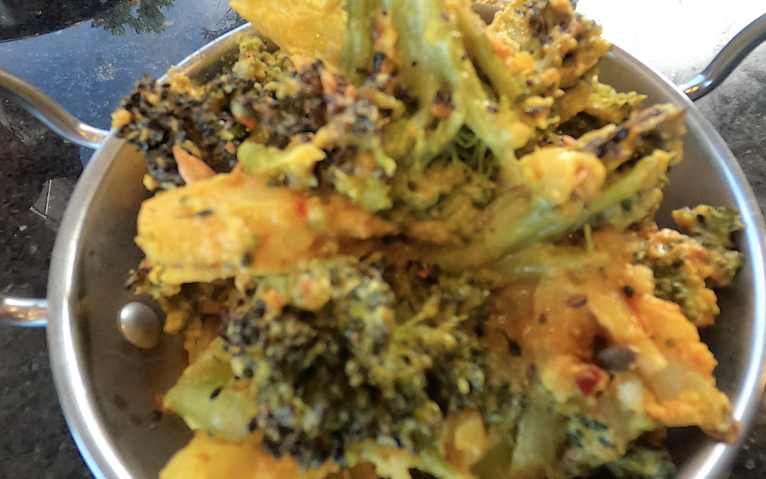 Broccoli, Potato and Onion Curry