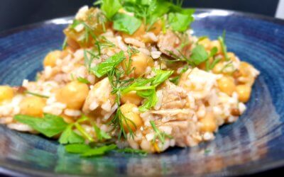 Austrian ‘Reisfleisch’ – Rice and Beans with Pork Belly